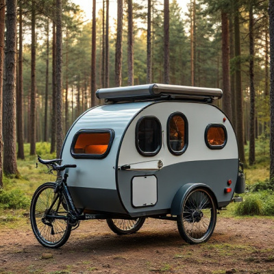 Mini caravane Compact pour velo