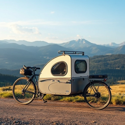 Mini caravane Explorer pour velo